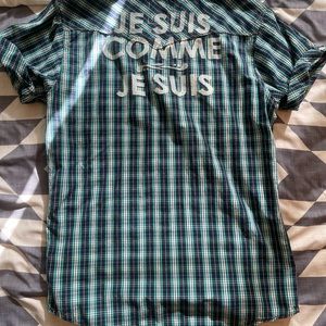 Men’s Scotch & Soda Short Sleeve Shirt in Size Small